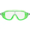 Image de Cressi Baloo Goggles - Lunettes à Verre Unique pour la Natation, la Piscine et Snorkeling, Lime/Blanc, 2/7 Ans, Junior Unisexe