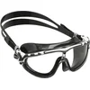 Image de Cressi Skylight Goggles Black/White Black - Lunettes de Natation Snorkeling et Piscine pour Adultes, Vue à 180° Antibuée, 100% Anti UV, Noir/Blanc Noir - Lentille Claire, Taille Unique