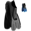 Image de Cressi Agua Short Fins - Palmes Courtes Légères et Réactives pour la Natation et Snorkeling, Noir/Argent, 47/48, Unisexe Adultes
