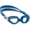Image de Cressi Right Goggles Blue Metal - Lunettes Adultes de Natation, Piscine et Sports Nautiques, Antibuée 100% Anti UV, Métal Bleu_Lentilles Claire, Taille Unique