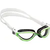 Image de CRESSI Thunder Goggles White/Black/Lime - Lunettes de Natation Adultes Ideales pour la Piscine, le Triathlon, Anti Buée, 100% Anti UV, Lime - Lentille Claire, Taille Unique
