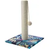 Image de Croci Color Leafs - Griffoir pour Chats Adultes, Grands et Petits, Tapis avec Arbre et Cordes avec Balle Calmante pour Chat, Grattoir en Carton, Accessoires et Jeux pour Animaux des Compagnie