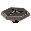 Image de Manfrotto 030VHS-14 Plateau rapide hexagonal avec vis 1/4''
