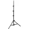 Image de Manfrotto Pied alu mini compact noir avec air comprimé (211cm / 4kg) - 1051BAC