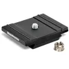 Image de Manfrotto Plaque 200PL en Aluminium, pour Trépieds d'Appareil Photo, Légère et Compacte, Installation Facile et Rapide, Accessoire de Photographie, pour la création de Contenu et Le vlogging