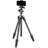 Image de Manfrotto Element MII Trépied pour Appareil Photo en Carbone avec Rotule et Bluetooth, Support pour Smartphone et Téléphone, Stabilisateur pour Appareil Photo Compact CSC, DSLR