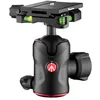 Image de Manfrotto Rotule Ball Compacte 496 avec Plateau Rapide MSQ6PL, Rotule Ball Fluide pour Trépied Photo, Stabilisateur pour Appareil Photo, Contrôle à Distance, Équipement Photo