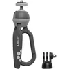 Image de JOBY HandyPod Clip Action Mini Trépied avec Mousqueton pour Caméra d’Action, Compatible avec GoPro, HERO12, Insta360 et Appareil Photo Compact Type Sony ZV-1 II (JB01838-BWW)