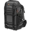 Image de Lowepro Pro Trekker BP 550 AW II Sac à dos pour appareil photo, tissu recyclé, ordinateur portable/tablette 15", diviseurs MaxFit, housse étanche, étui pour appareil photo Mirrorless/DSLR, noir/gris