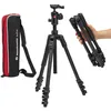 Image de Manfrotto Befree Advanced AS, Camera Tripod, Lever Lock, Compatible with Arca-Swiss, Portable, Compact Travel Tripod Kit, Ball Head, Aluminium Photo Support for DSLR, Mirrorless, Camera Accessories