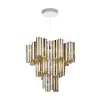 Image de Slamp La Lollo Suspension LED, LALSXL0GLD01T00NMTEU,