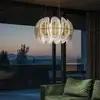 Image de Slamp Fiordlys Suspension, LED, FRDSM00GLD01T00ROUEU,