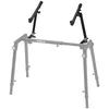 Image de QUIK LOK   WS/422 Paire de Bras Supplémentaires pour WS/421, Supports pour 2  Clavier, Réglables Hauteur, Angle, Inclinaison, Profondeur, Charge Max 33,8 kg, Couleur Noir
