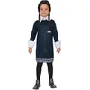Image de Mercredi Addams costume déguisement fille original Addams Family (Taille 8-10 ans)