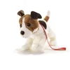 Image de Plush & Company - 15782 - Peluche - Milo Jack Russel en Laisse - 32 cm