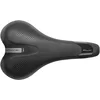 Image de Selle Italia Sportourer by Garda Man Gel - Selle Vélo Homme, Inserts Hi-Viz, Revêtement Soft-Touch, Rembourrage Gel - Taille Unique, Noir
