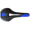 Image de Selle Italia XR Flow   Selle VTT et Off-Road avec Trou Central, Gel Silicone, Revêtement Duro-Tek   Taille S2, Noir/Bleu