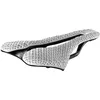 Image de Selle_Italia Carbonio Superflow-White Edition-S3 Selle Unisexe pour Adulte SLR Boost 3D Noir Taille Unique