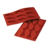 Image de Moule 9 barquettes ou calissons silicone Silikomart
