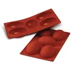 Image de silikomart | SF041 Moule à oeuf en silicone pour monoportions, antiadhésif, 5 cavités, paquet de 1 Moule à gâteau, 102 x 73 mm, h 36 mm , Made in Italy