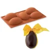 Image de Moule demi-oeufs de Pâques en silicone Silikomart