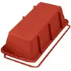 Image de silikomart | SFT330 Moule à gâteau en Silicone PLUM CAKE, antiadhésif, paquet de 1 Moule à gâteau avec anneau de sécurité, 260 x 100 mm, h 70 mm, Volume 1,5 l, Made in Italy