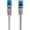 Image de Ewent Câble réseau Type Patch Cat 5e U/UTP, AWG 26/7, 2 connecteurs RJ45 Blanc Gris 20 MT