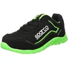 Image de sparco TEAMWORK Scarpa Antinfortunistica Da Lavoro - BASSA PER UOMO E DONNA NITRO S3 SRC, Botte de protection incendie et sécurité mixte adulte, NERO/VERDE, 48 EU