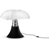 Image de Martinelli Luce MINI PIPISTRELLO-Lampe LED avec Variateur H35cm Noir Mat designé par Gae Aulenti