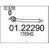 Image de MTS Tuyau d'échappement pour PEUGEOT: 206 (Ref: 01.22290)