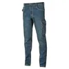 Image de U-POWER | Pantalone da Lavoro JAM, con Porta Ginocchiera, Slim-Fit, 5 Tasche portaoggetti, chiusura con bottone e zip YKK, Elasticizzato, 98% Cotone 2%Elastane