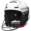 Image de Briko, Helmet Unisexe Adulte, Shiny White-Silver, 62