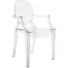 Image de Kartell 4852/B4 Louis Ghost, 54x93x55cm, Polycarbonate, 2 chaises, Cristal