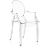 Image de Kartell 4853B4 Louis Ghost Chaise, Lot de 4, Transparent