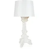 Image de Kartell Bourgie, Lampe de Table, Blanc/Or, 36.83 x 36.83 x 68.58 cm, Version Dimmable