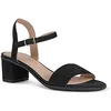 Image de Geox Femme D Aurely 50 B Sandales, Black, 38 EU