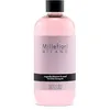 Image de MILLEFIORI Milano Fleur de Magnolia & Bois Recharge de Diffuseur, Verre, Rose, 8,1 x 6,5 x 17,7 cm