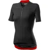 Image de Castelli 4520068 Anima 3 Jersey T-Shirt Femme Light Black/Red Taille XS