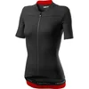 Image de Castelli 4520068 Anima 3 Jersey T-Shirt Femme Light Black/Red Taille M