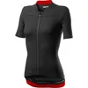 Image de Castelli 4520068 Anima 3 Jersey T-Shirt Femme Light Black/Red Taille XL