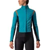 Image de CASTELLI 4520553-324 Alpha RoS 2 W Veste pour femme Bleu sarcelle/rouge vif Taille L
