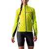 Image de Castelli 4521529 SQUADRA ST. W JKT Jacket Femme YELLOW FLUO/DARK GRAY Taille L