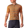 Image de Castelli 4522007 UNLTD STERRATO Jrsy T-Shirt Homme Olive Green/Orange Rust Taille L