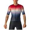 Image de Castelli 4522014 Aero Race 6.0 Jersey T-Shirt Homme Savile Blue/Pro Red Taille XL