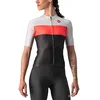 Image de CASTELLI Sweat-Shirt Aero Pro W en Jersey pour Femme, Light Black/Brilliant Pink/Silver Gray, L