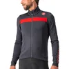 Image de CASTELLI 4518511-030 Puro 3 Jersey FZ Sweatshirt Homme Dark Gray/Red Reflex Taille XXL