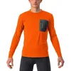 Image de CASTELLI 4522506-318 UNLTD Merino LS Men's Sweatshirt Orange Rust L