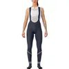 Image de CASTELLI Vitesse DT BIBTIGHT Leggings, Savile Blue/Silver-Silver REFL, L Femme, Savile Blue/Silver-Silver Refl, L