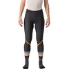 Image de CASTELLI 4522552-883 VELOCISSIMA TH KNI. Women's Tights Black/Melon-Silver Reflex S