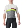 Image de CASTELLI 4522017-365 A BLOCCO Jersey Men's T-Shirt Ivory/Bordeaux-Electric Lime-Sedona Sage M